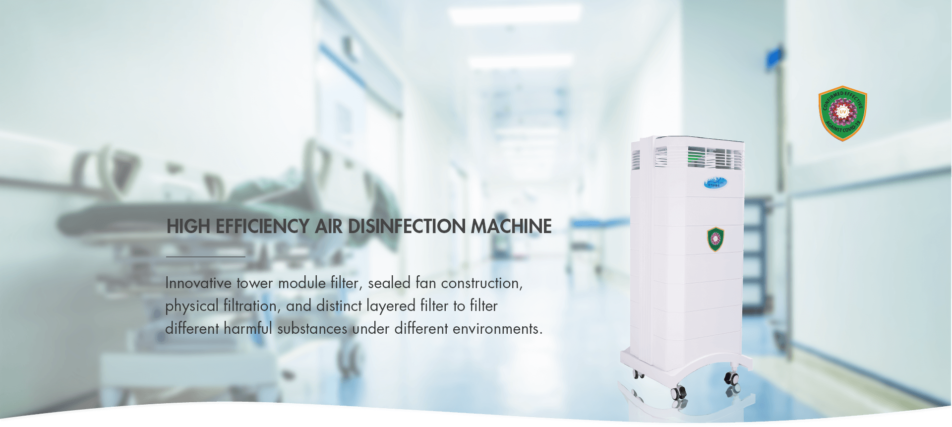 High Efficiency Air Disinfection Machine