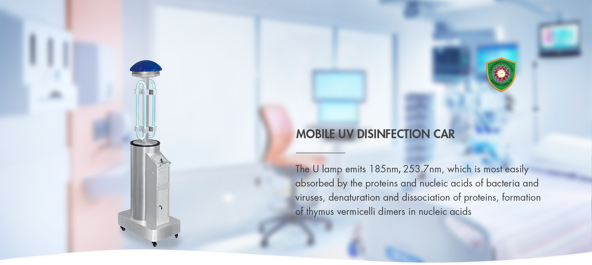 Mobile UV Disinfection Car